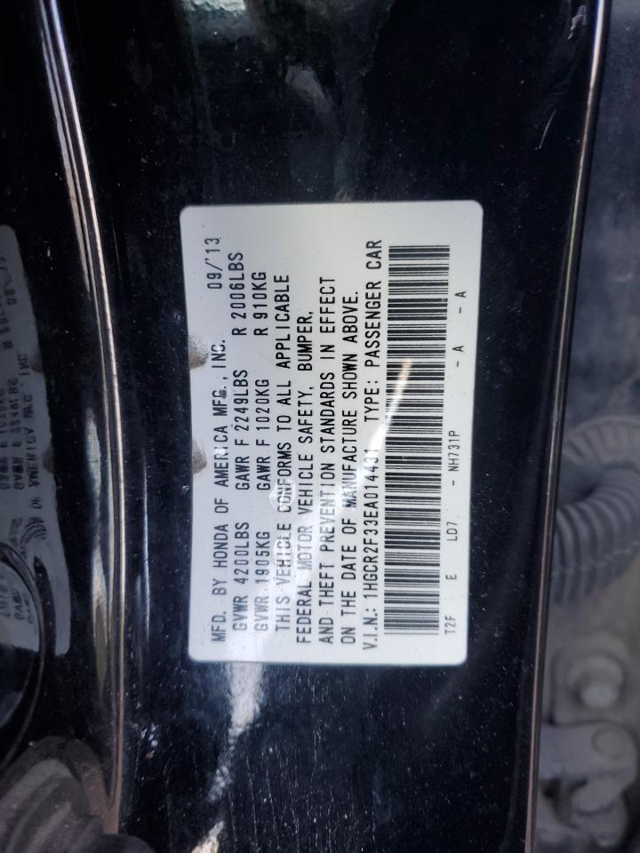 2014 HONDA ACCORD