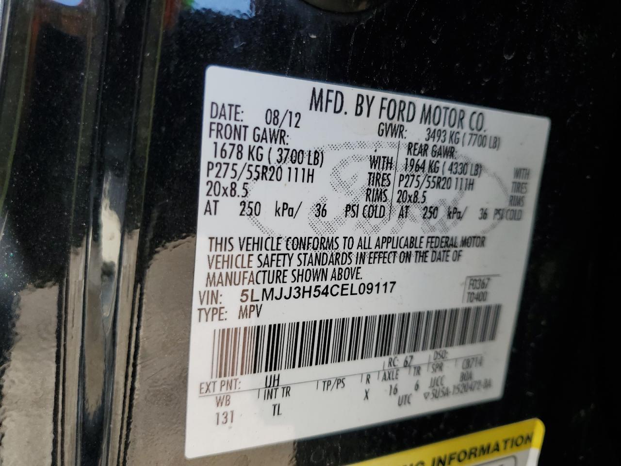 2012 LINCOLN Navigator