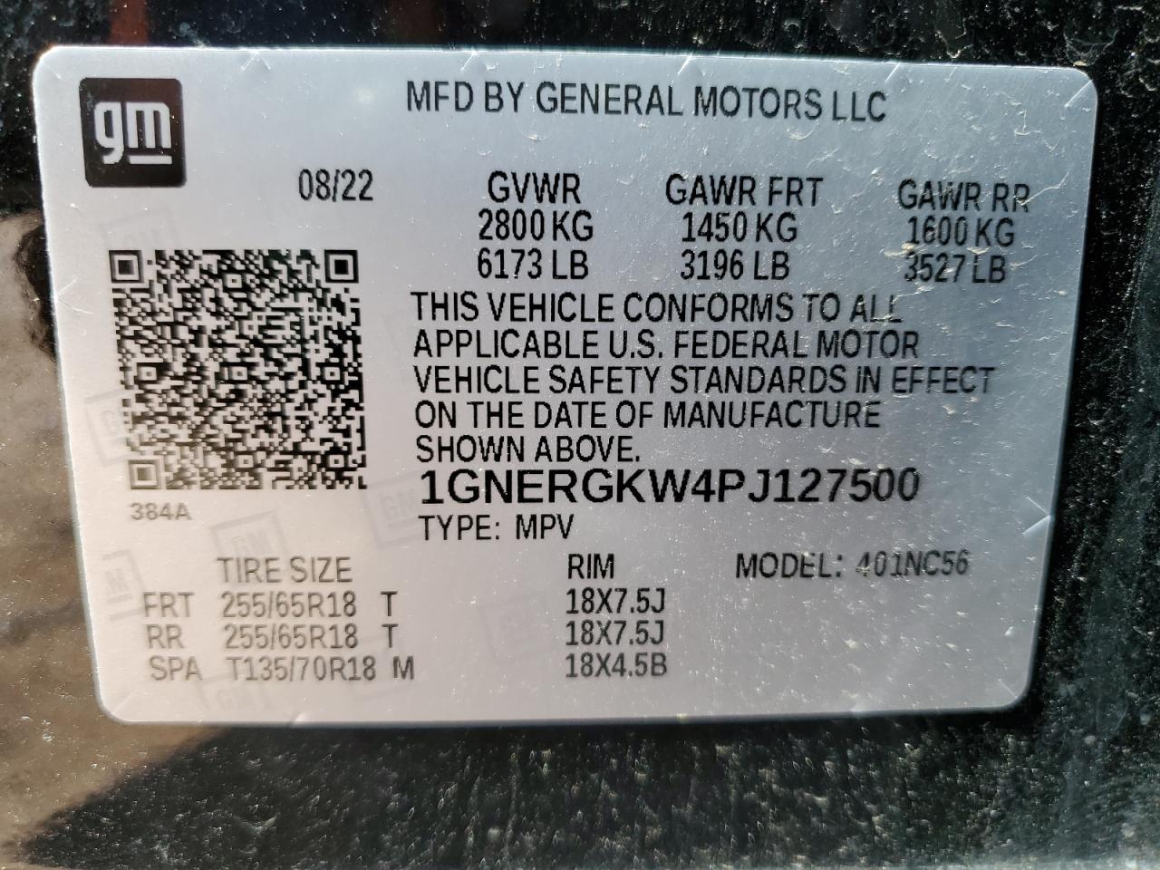 2023 CHEVROLET TRAVERSE