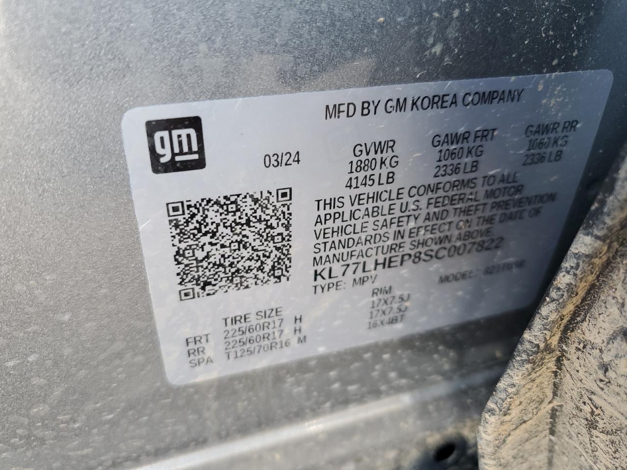 2025 CHEVROLET TRAX