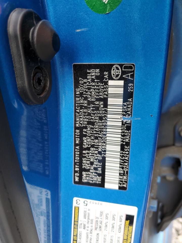 2008 TOYOTA COROLLA