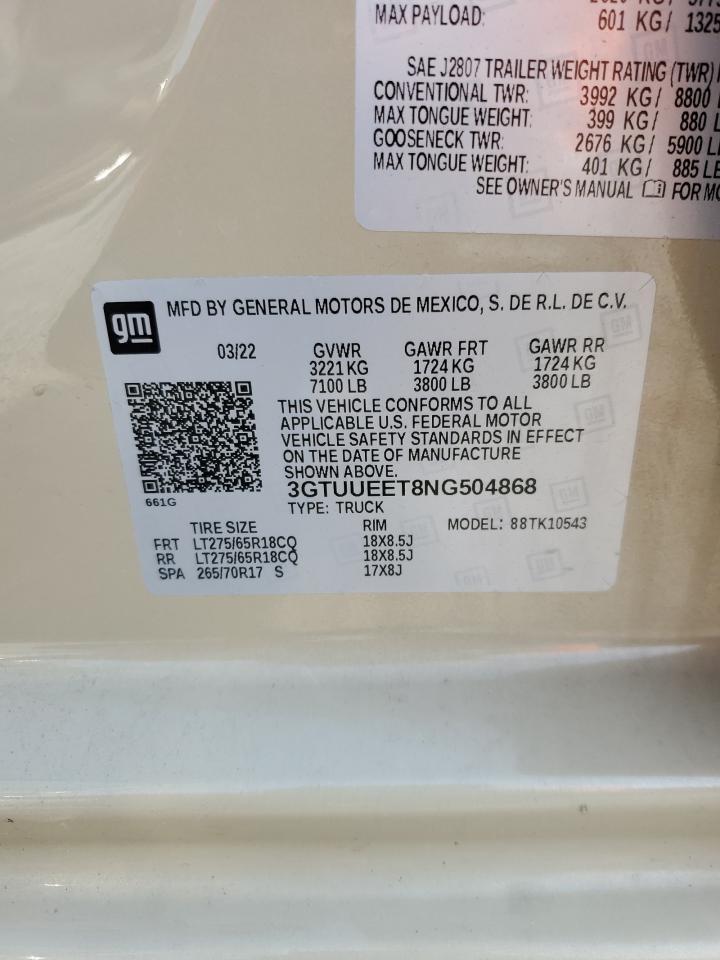 2022 GMC Sierra