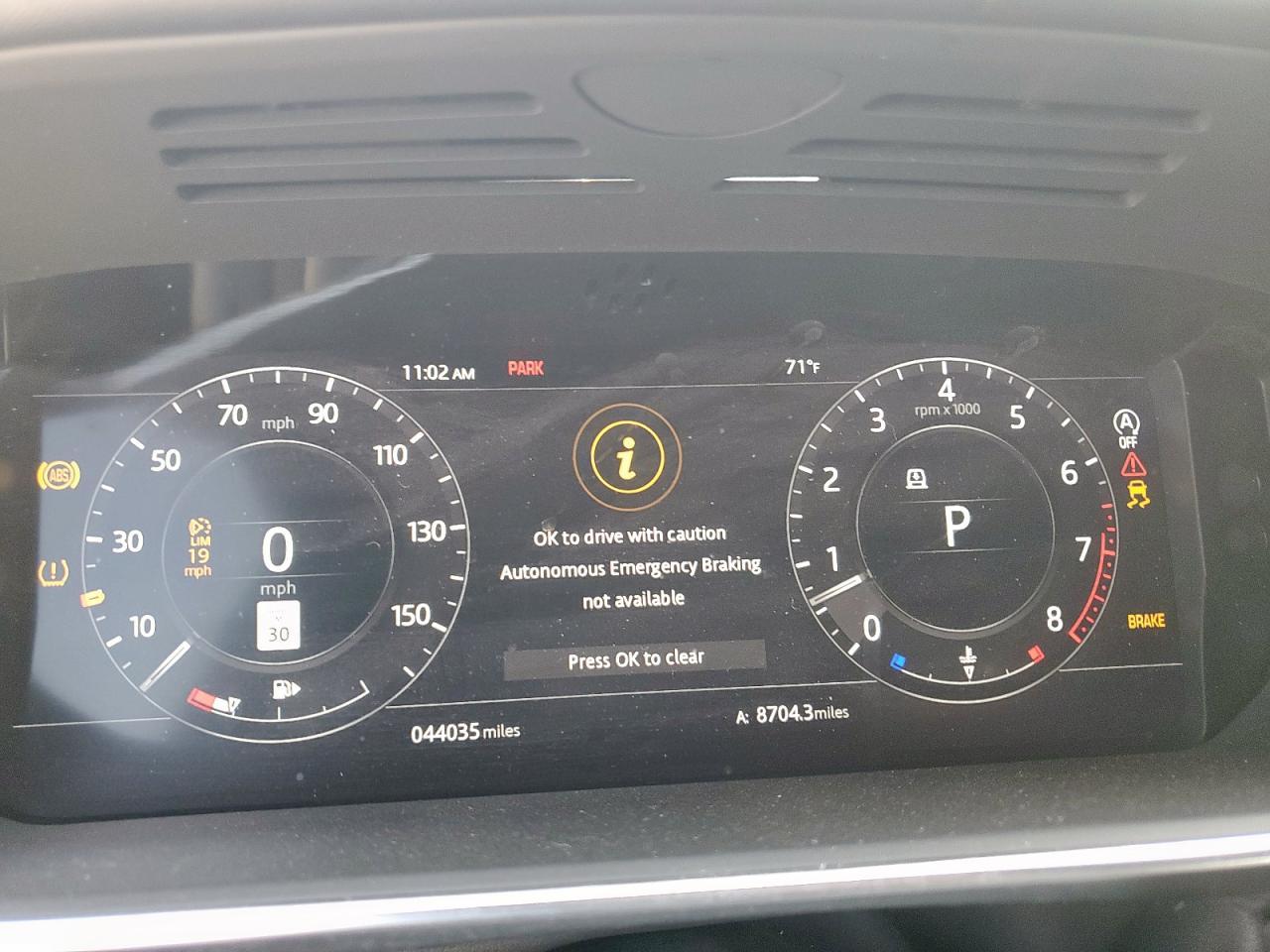 2019 LAND ROVER RANGE ROVER