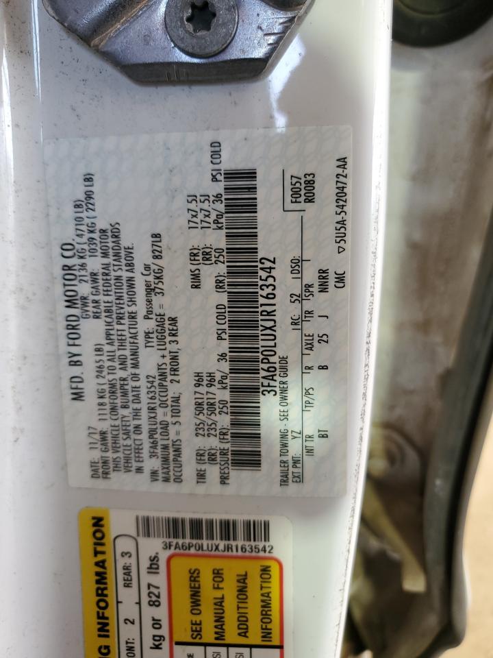 2018 FORD FUSION