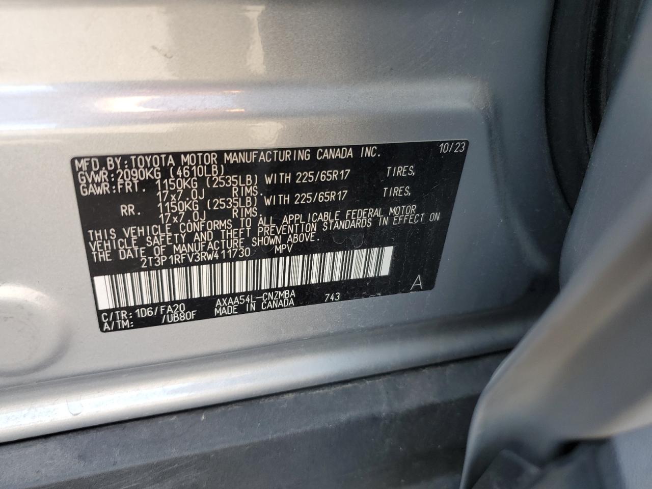 2024 TOYOTA RAV4