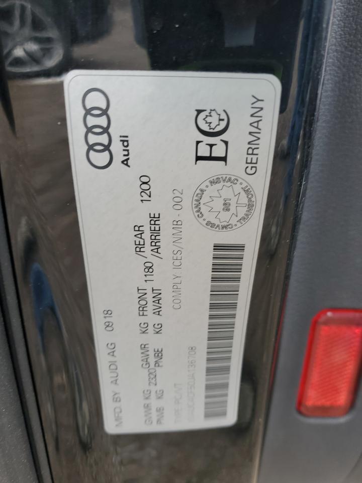 2018 AUDI S5
