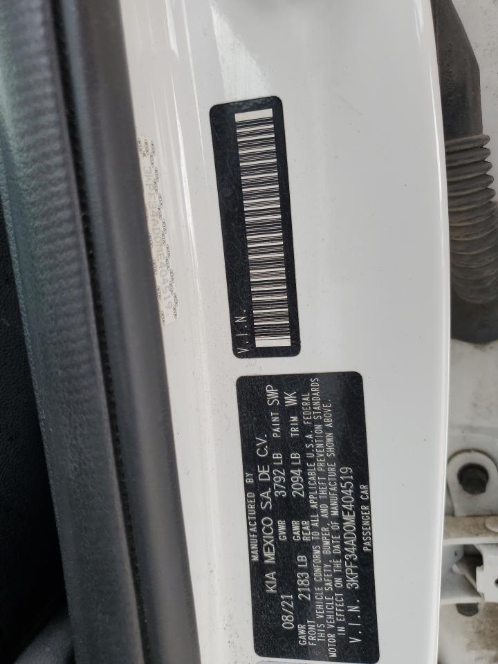 2021 KIA FORTE