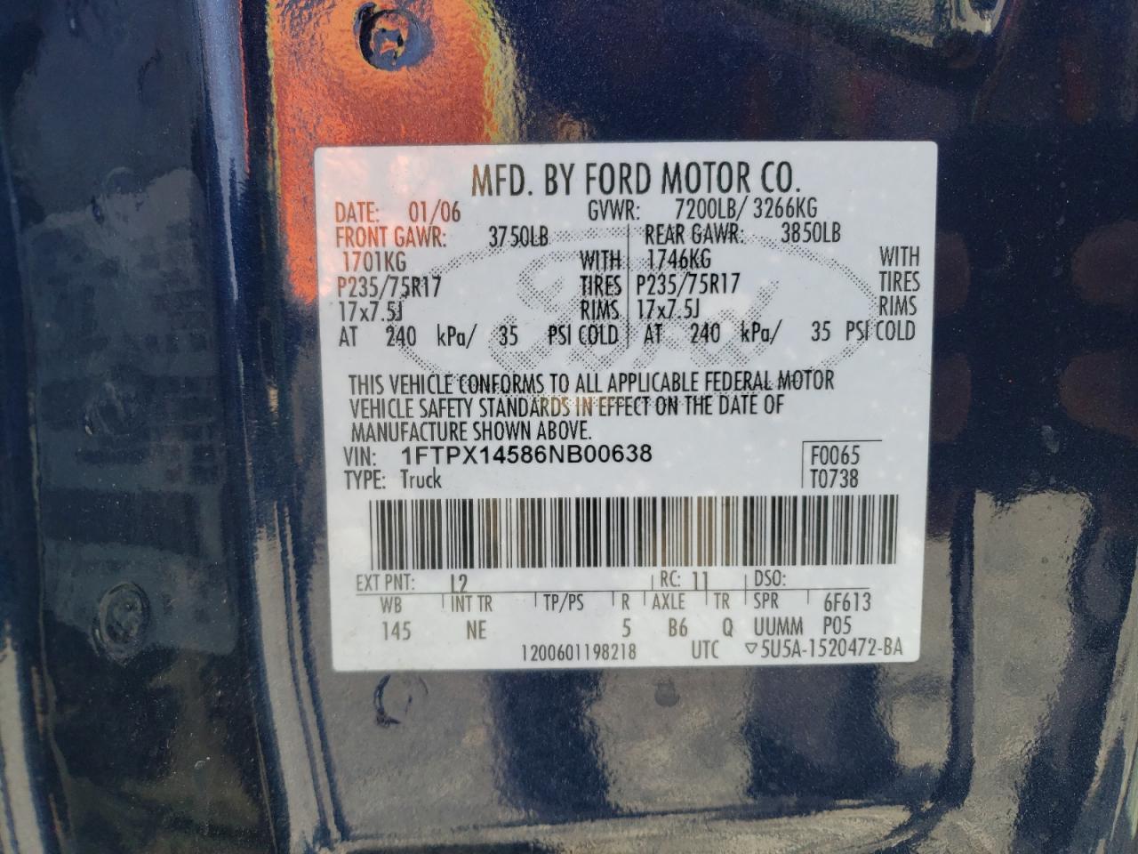 2006 FORD F-150