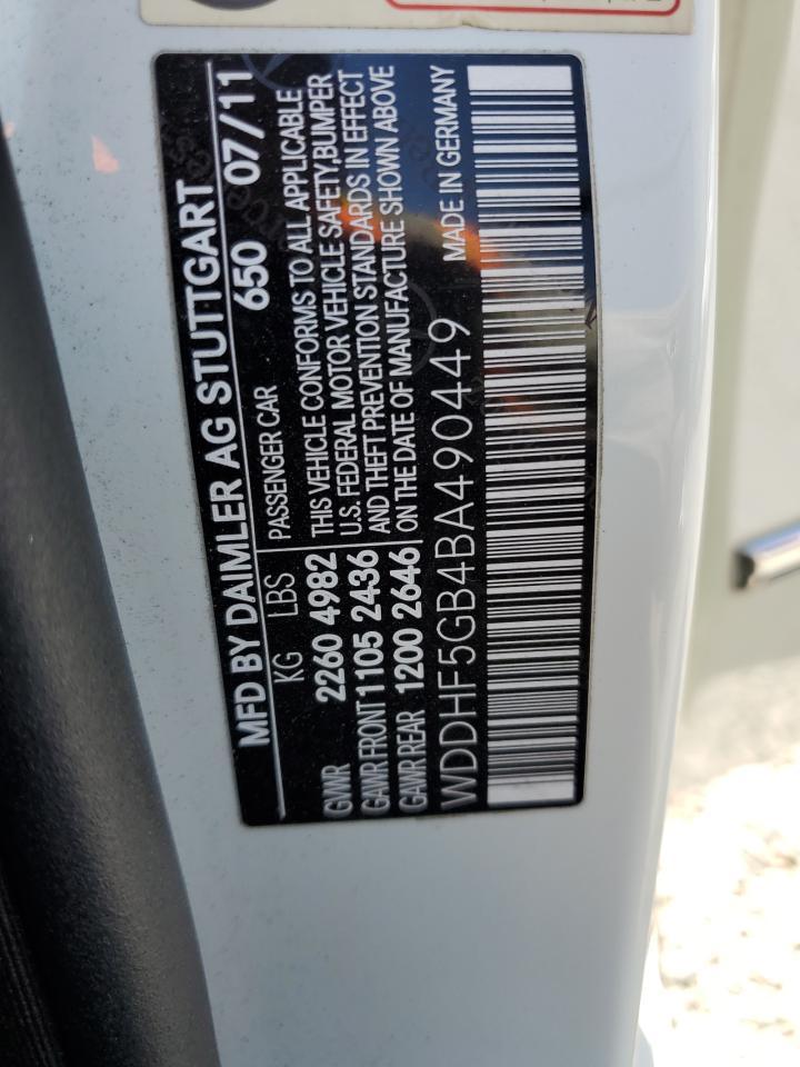 2011 MERCEDES-BENZ E-Class