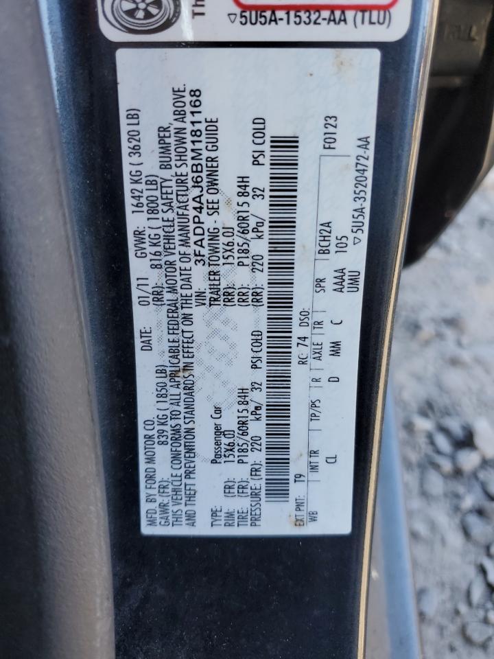 2011 FORD Fiesta