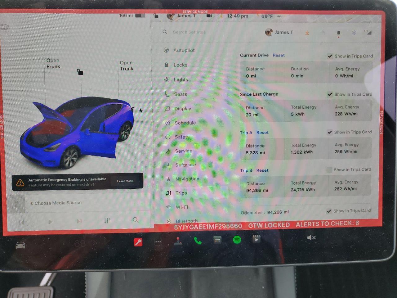 2021 TESLA MODEL Y