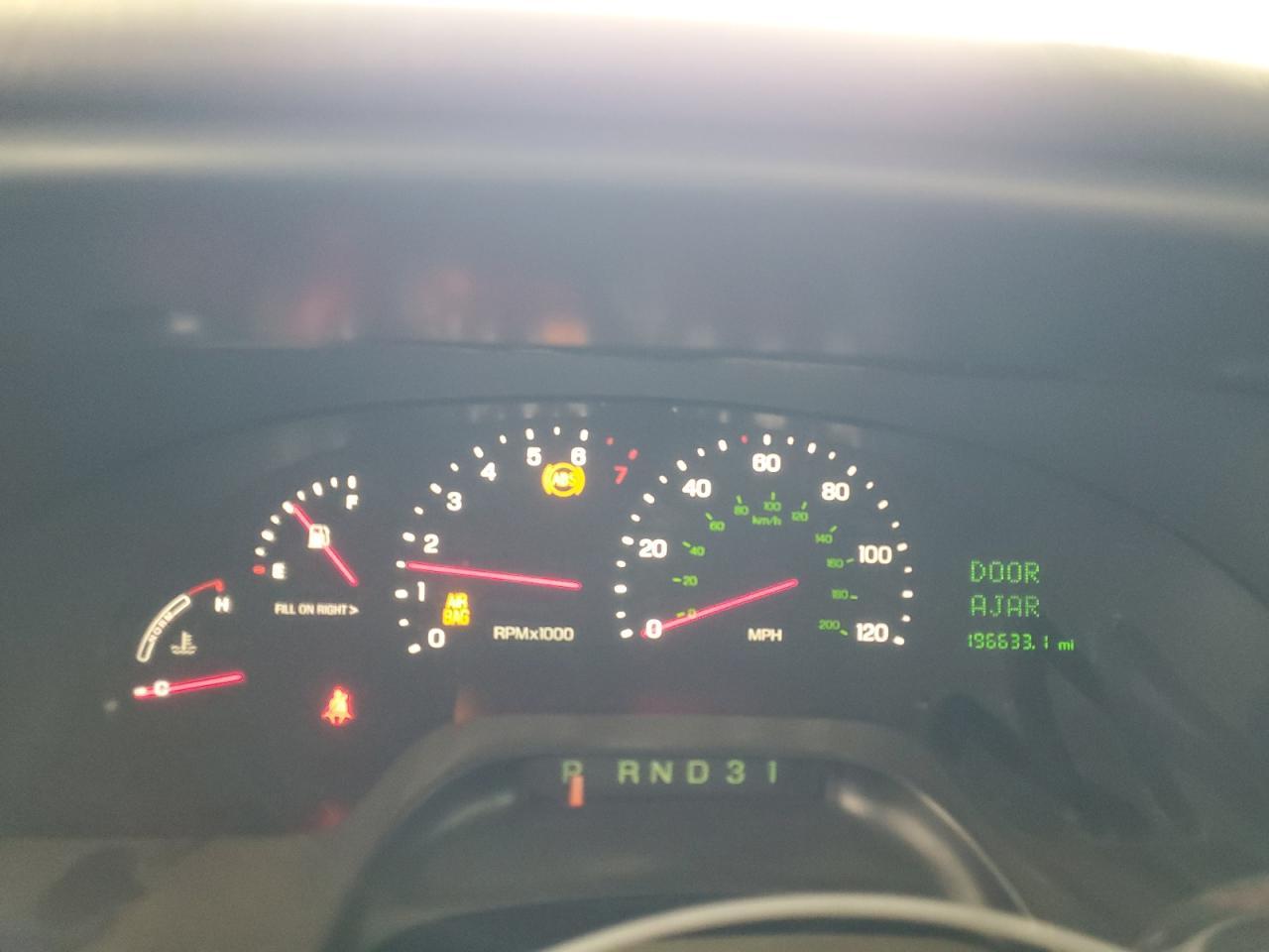 1999 LINCOLN Continental