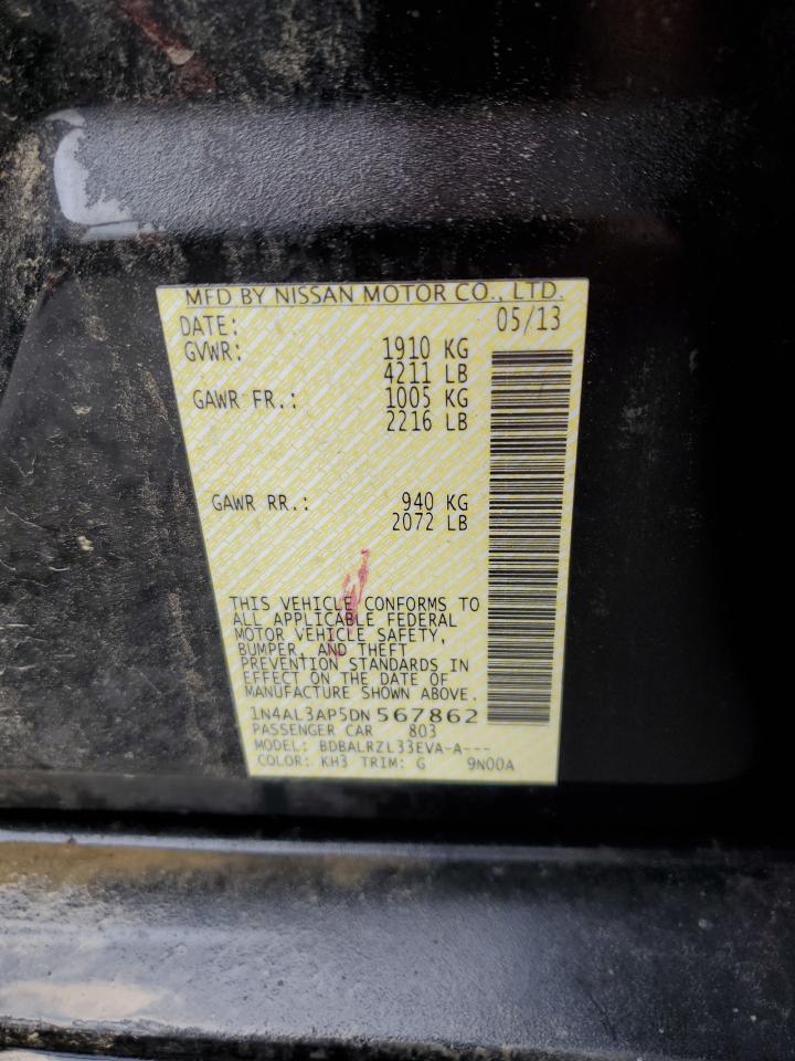 2013 NISSAN ALTIMA