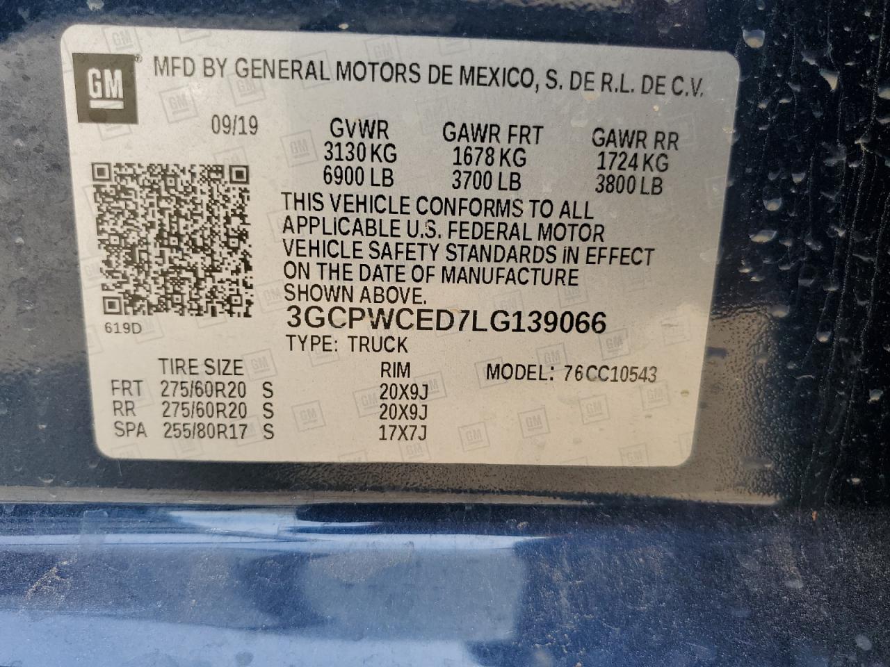 2020 CHEVROLET Silverado