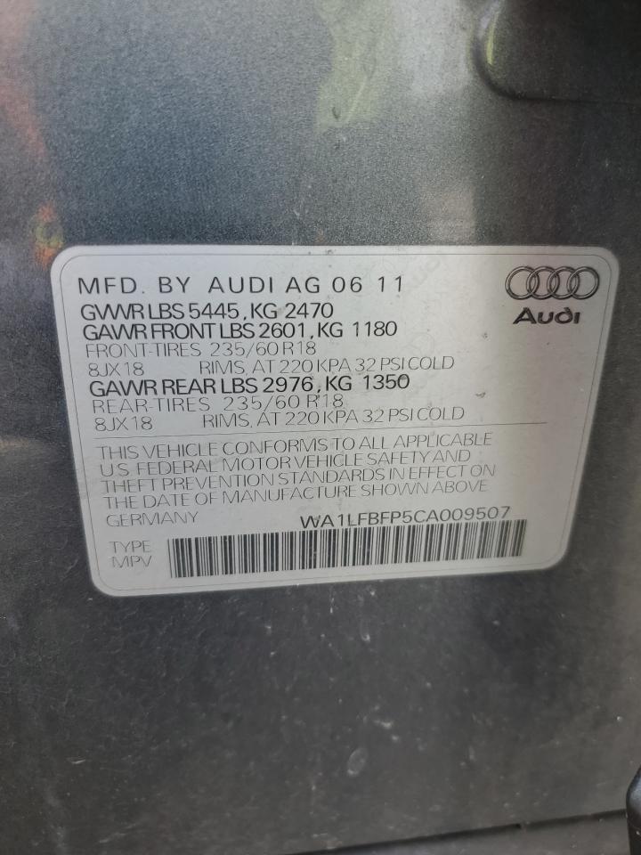 2012 AUDI Q5
