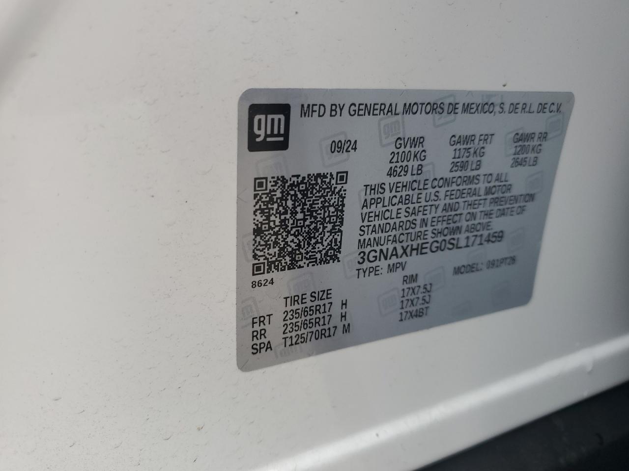2025 CHEVROLET EQUINOX