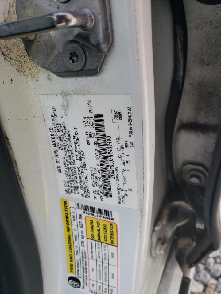 2017 FORD FUSION