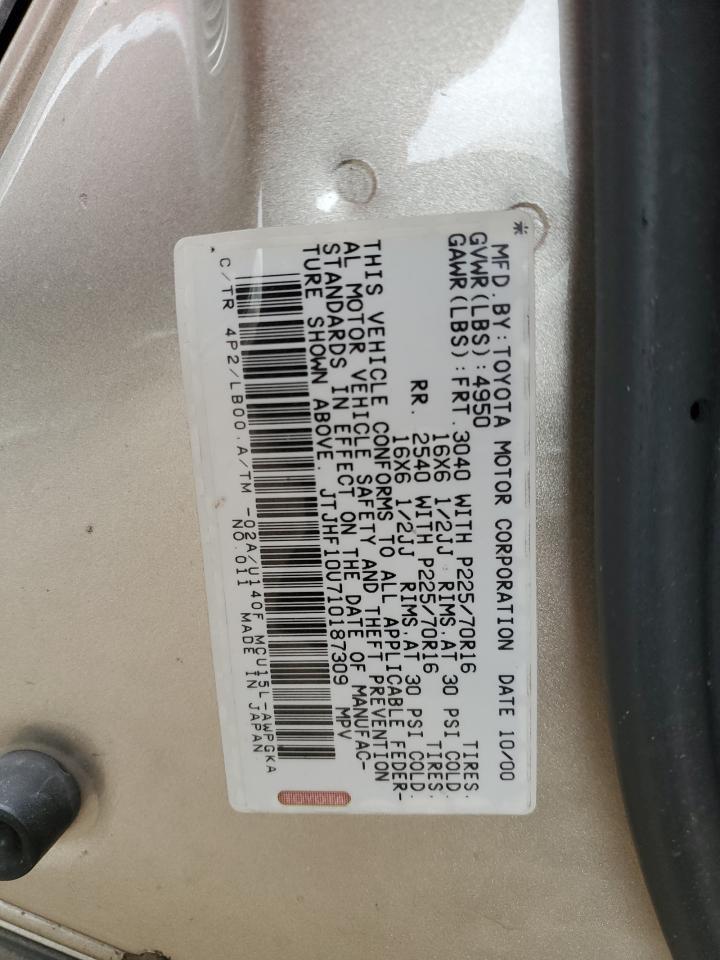 2001 LEXUS Rx 300