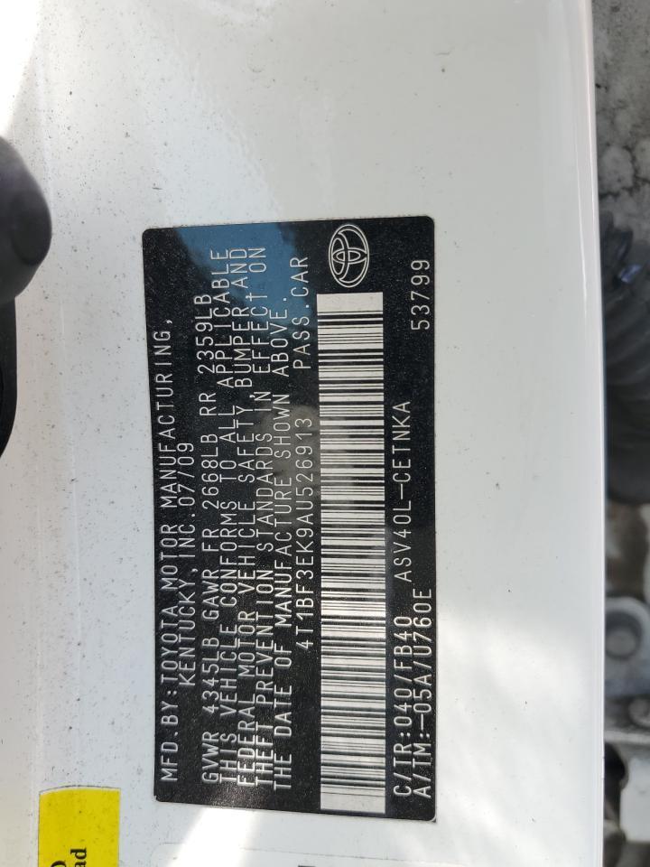 2010 TOYOTA CAMRY