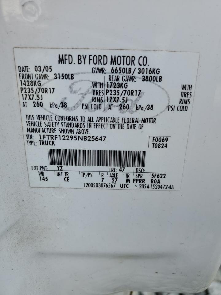 2005 FORD F-150