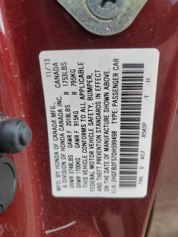 2013 HONDA CIVIC