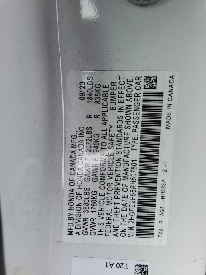 2024 HONDA CIVIC