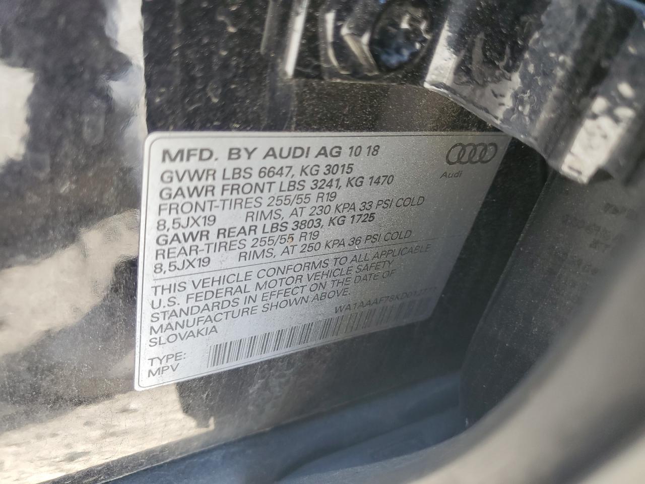 2019 AUDI Q7