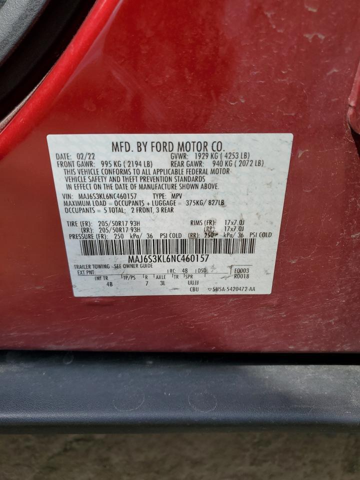 2022 FORD EcoSport