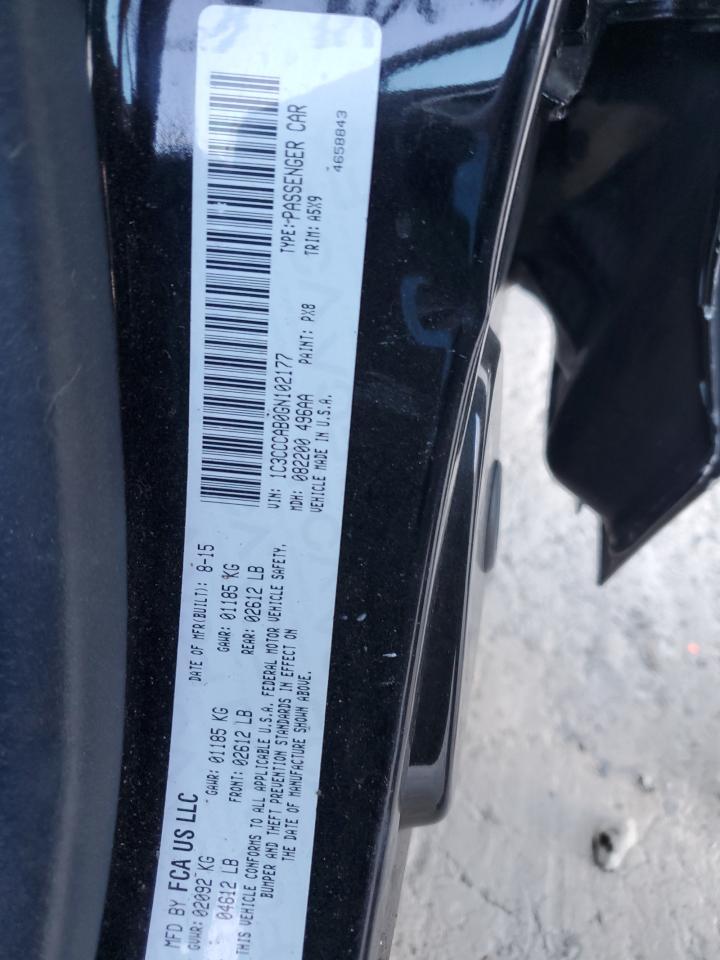 2016 CHRYSLER 200