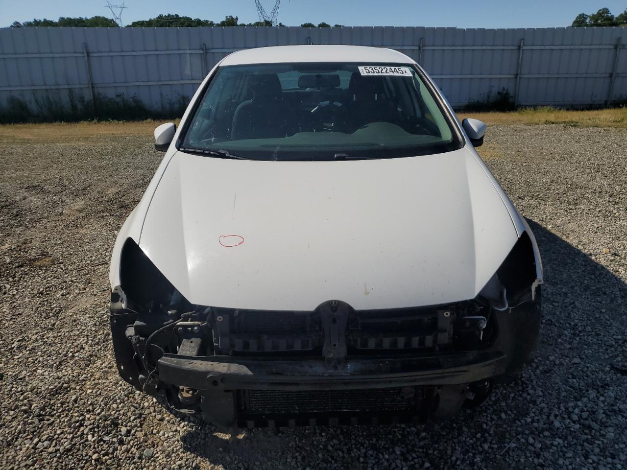2012 VOLKSWAGEN GOLF