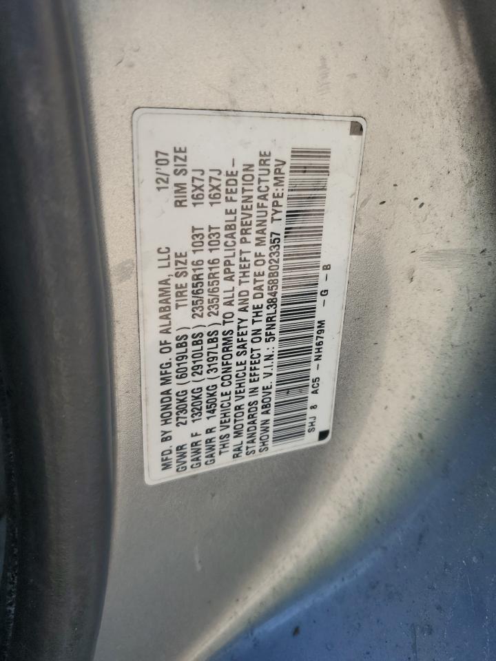 2008 HONDA ODYSSEY