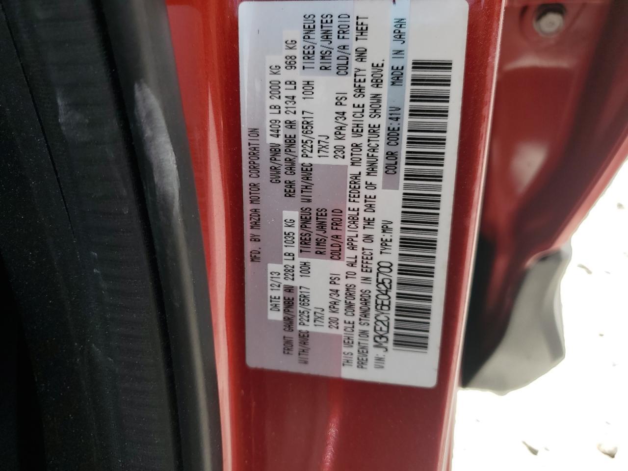 2014 MAZDA CX-5