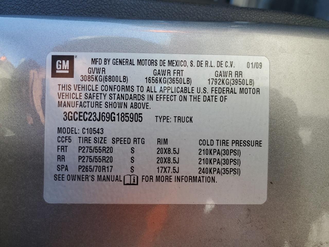 2009 CHEVROLET Silverado
