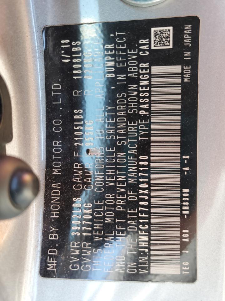 2018 HONDA CIVIC