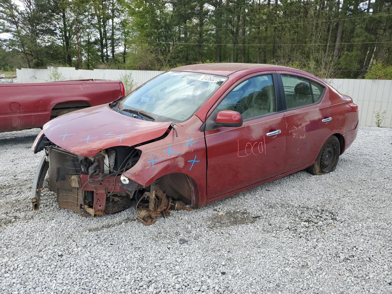 2012 NISSAN VERSA