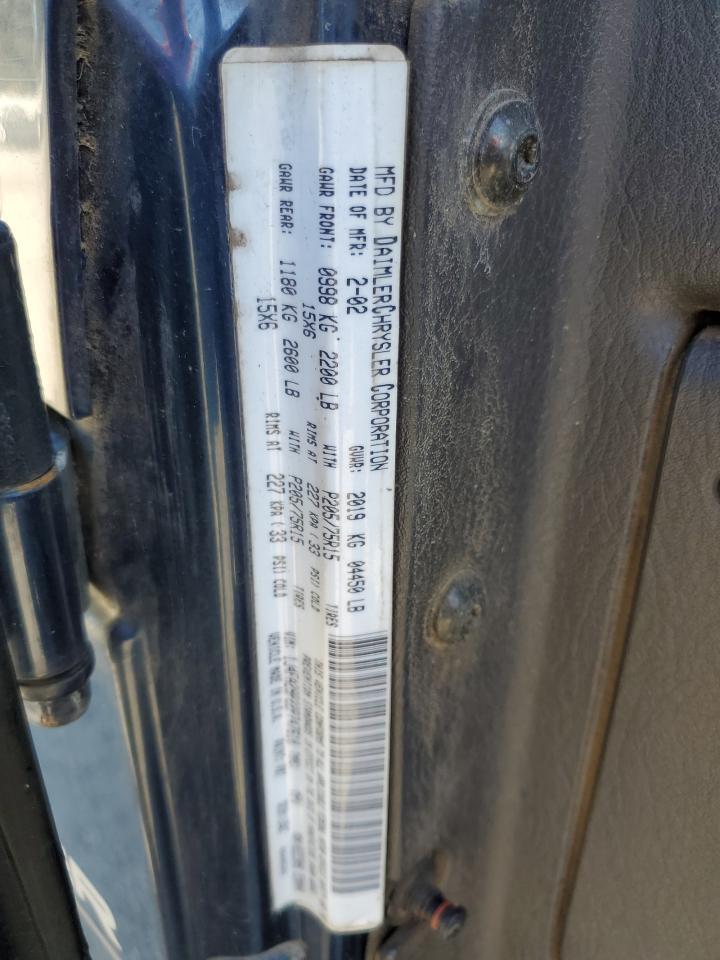 2002 JEEP WRANGLER