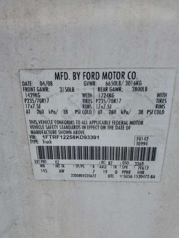 2008 FORD F-150