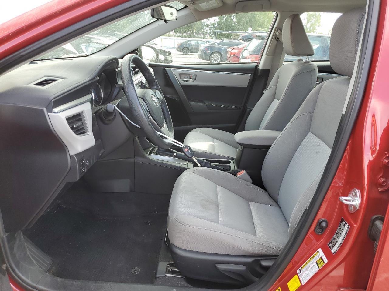 2016 TOYOTA COROLLA