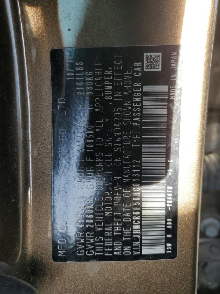 2017 HONDA ACCORD