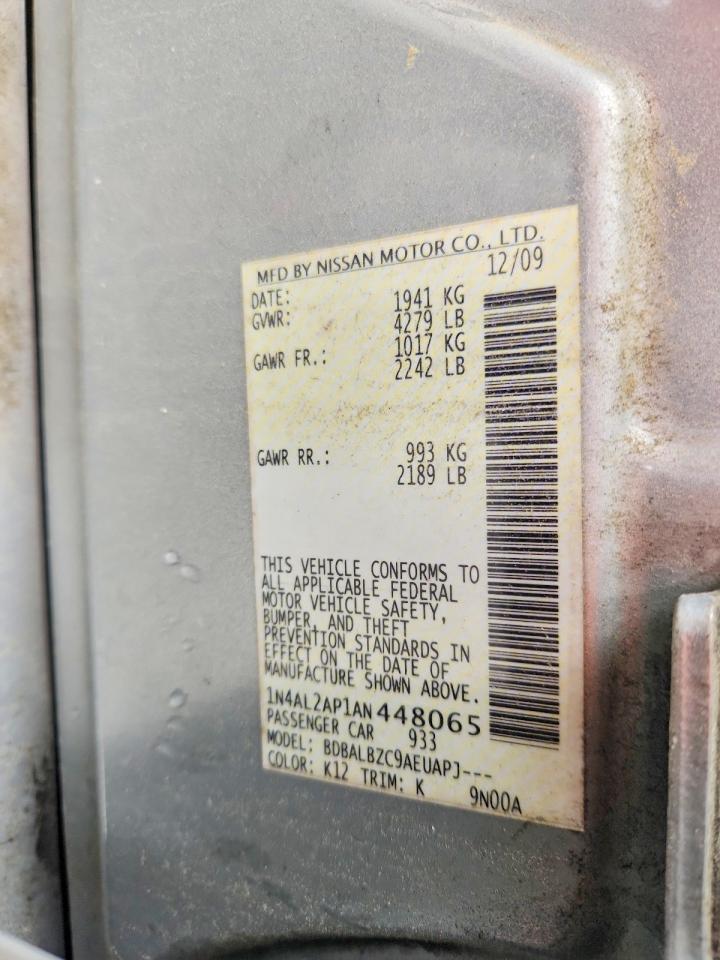 2010 NISSAN ALTIMA