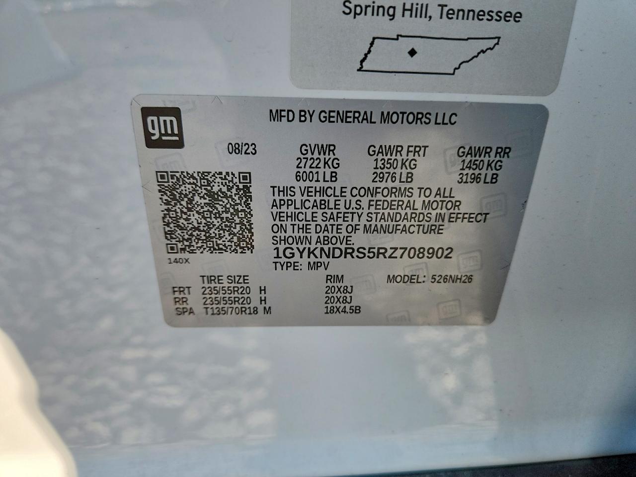 2024 CADILLAC XT5