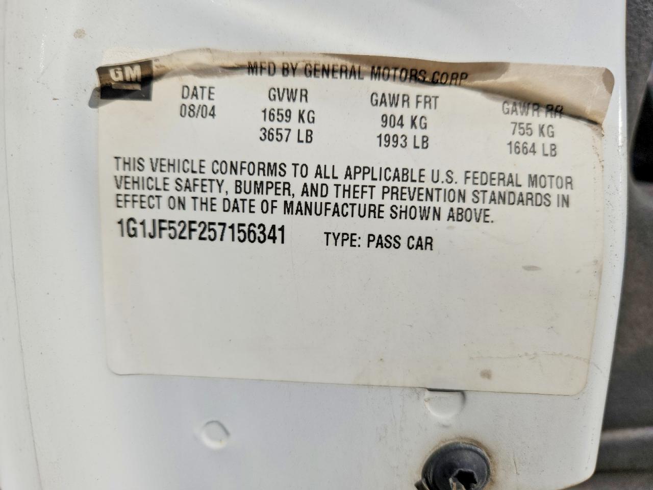 2005 CHEVROLET Cavalier