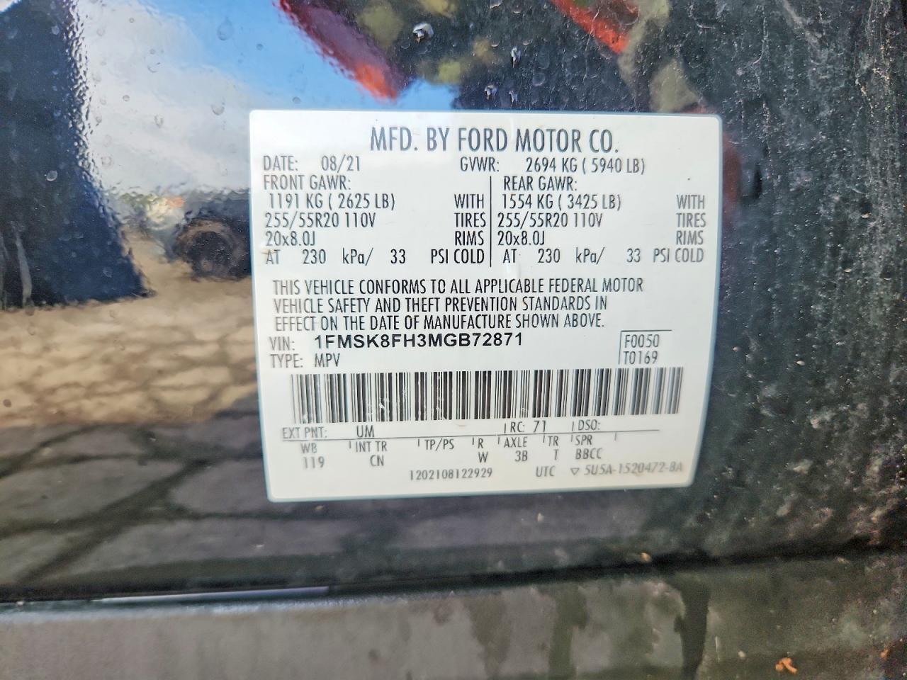 2021 FORD EXPLORER