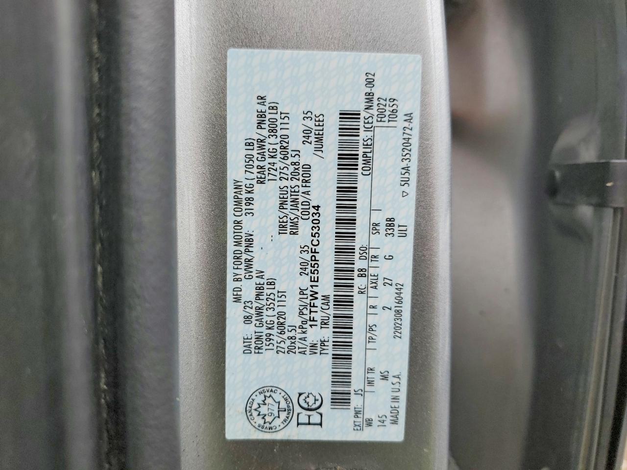 2023 FORD F-150 Lightning