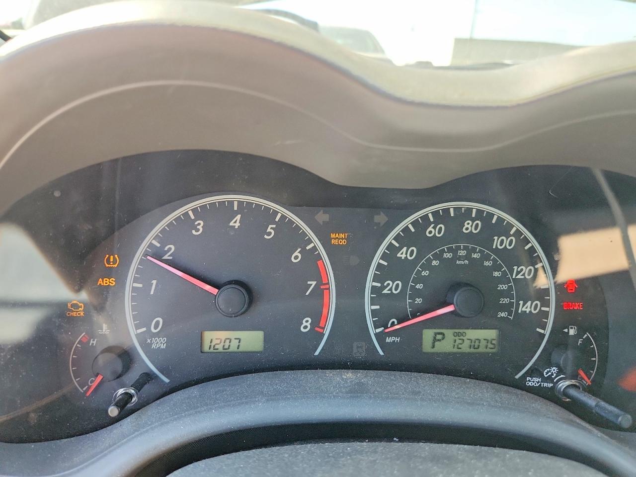 2009 TOYOTA COROLLA