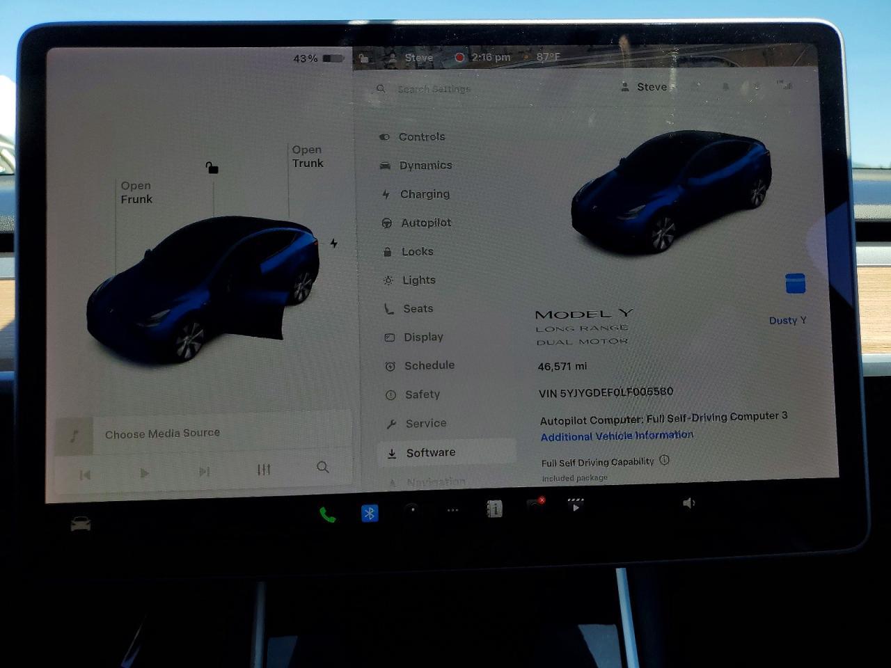 2020 TESLA MODEL Y