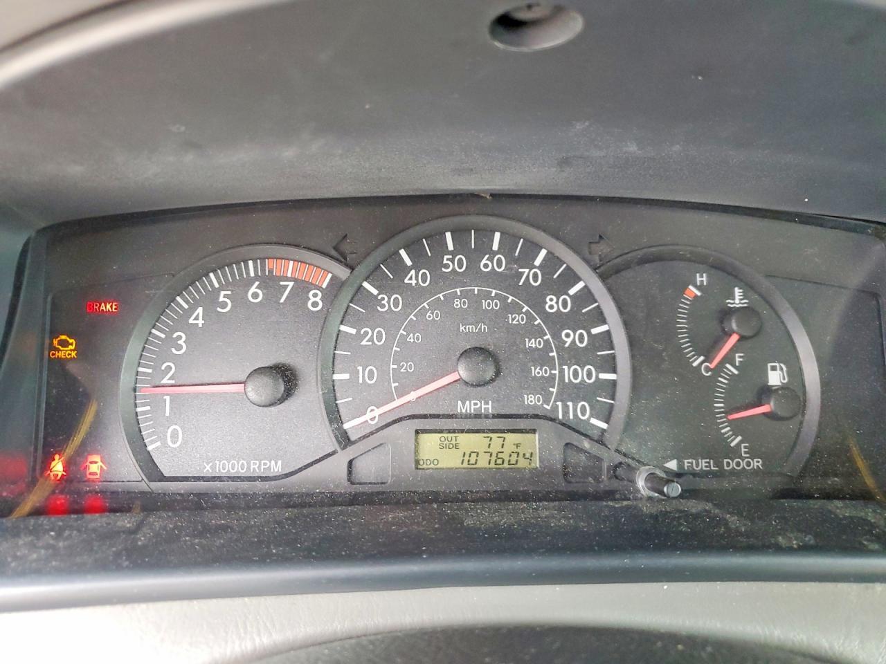 2007 TOYOTA COROLLA
