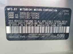 2016 MITSUBISHI LANCER