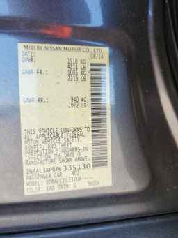 2015 NISSAN ALTIMA