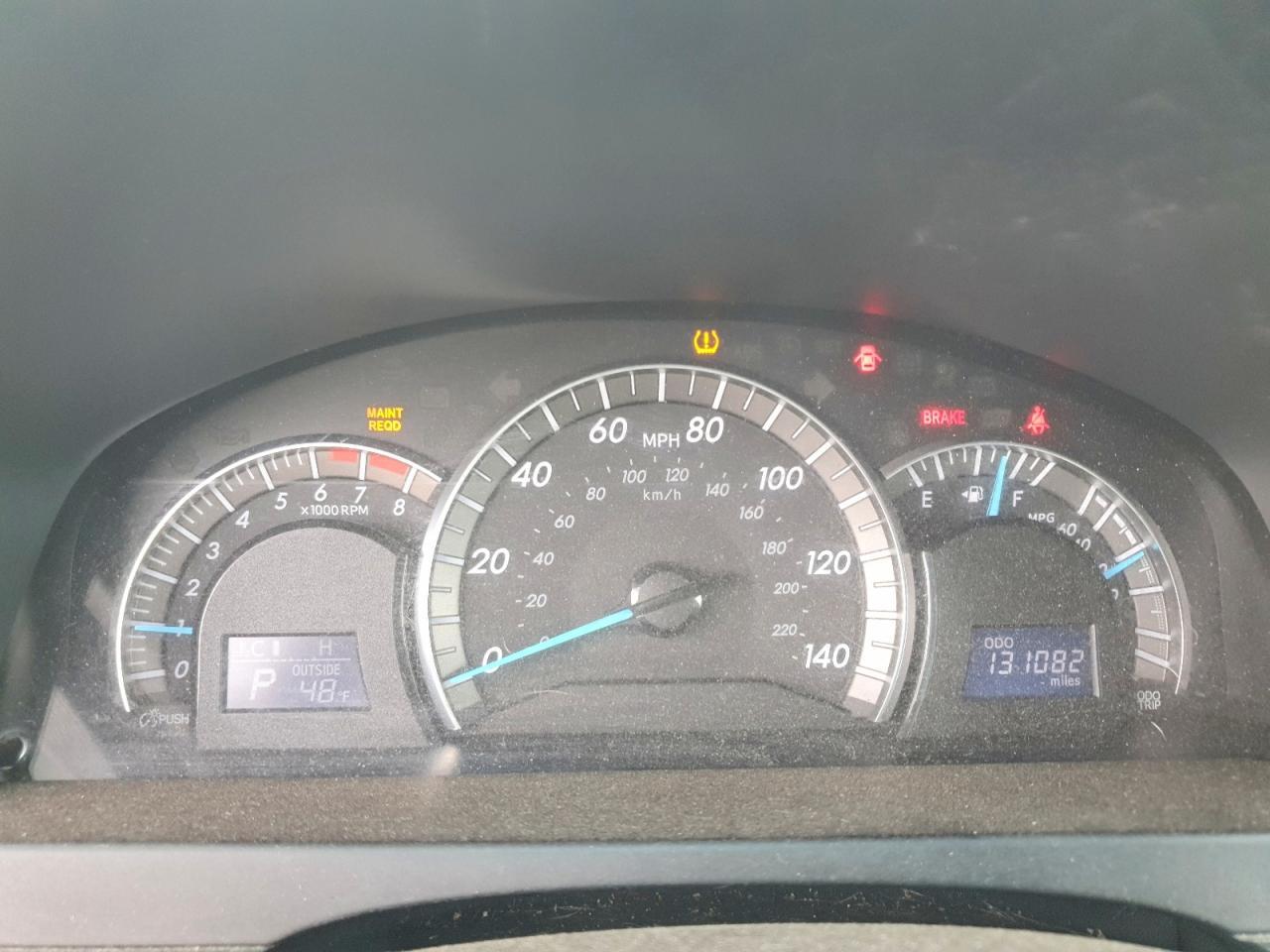 2012 TOYOTA CAMRY